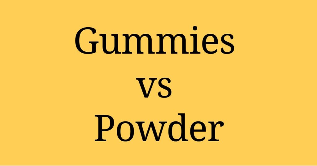 Collagen Gummies vs Collagen Powder